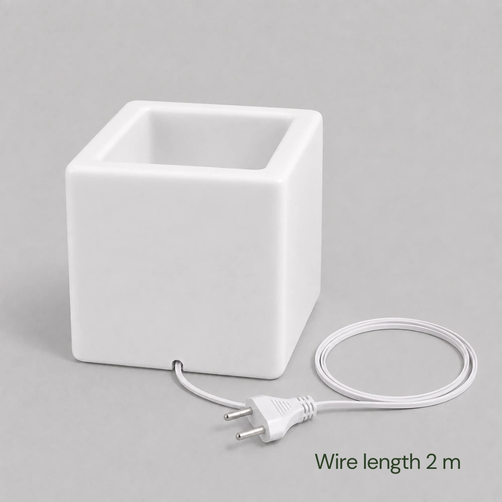 Cube Illuminated Planter