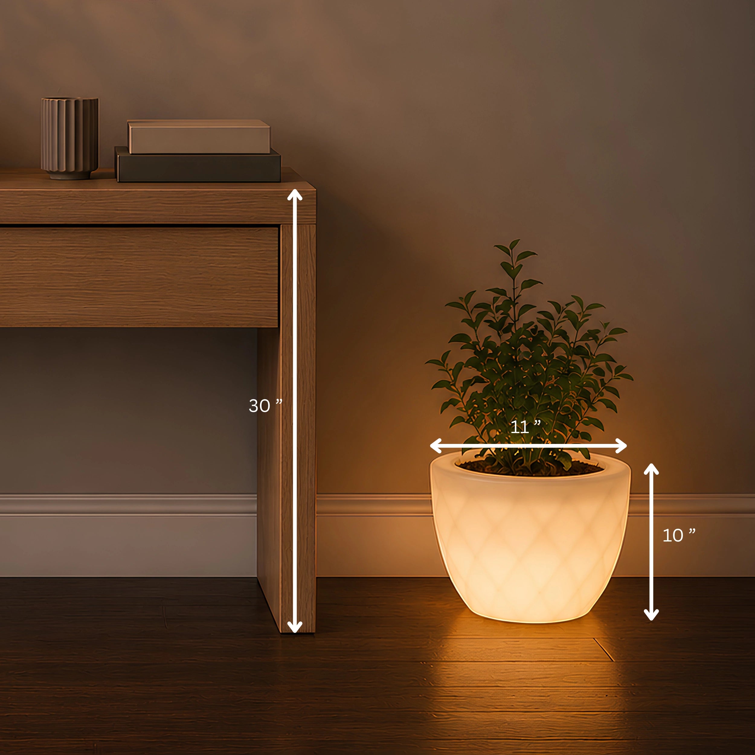 measurement of vaz planters